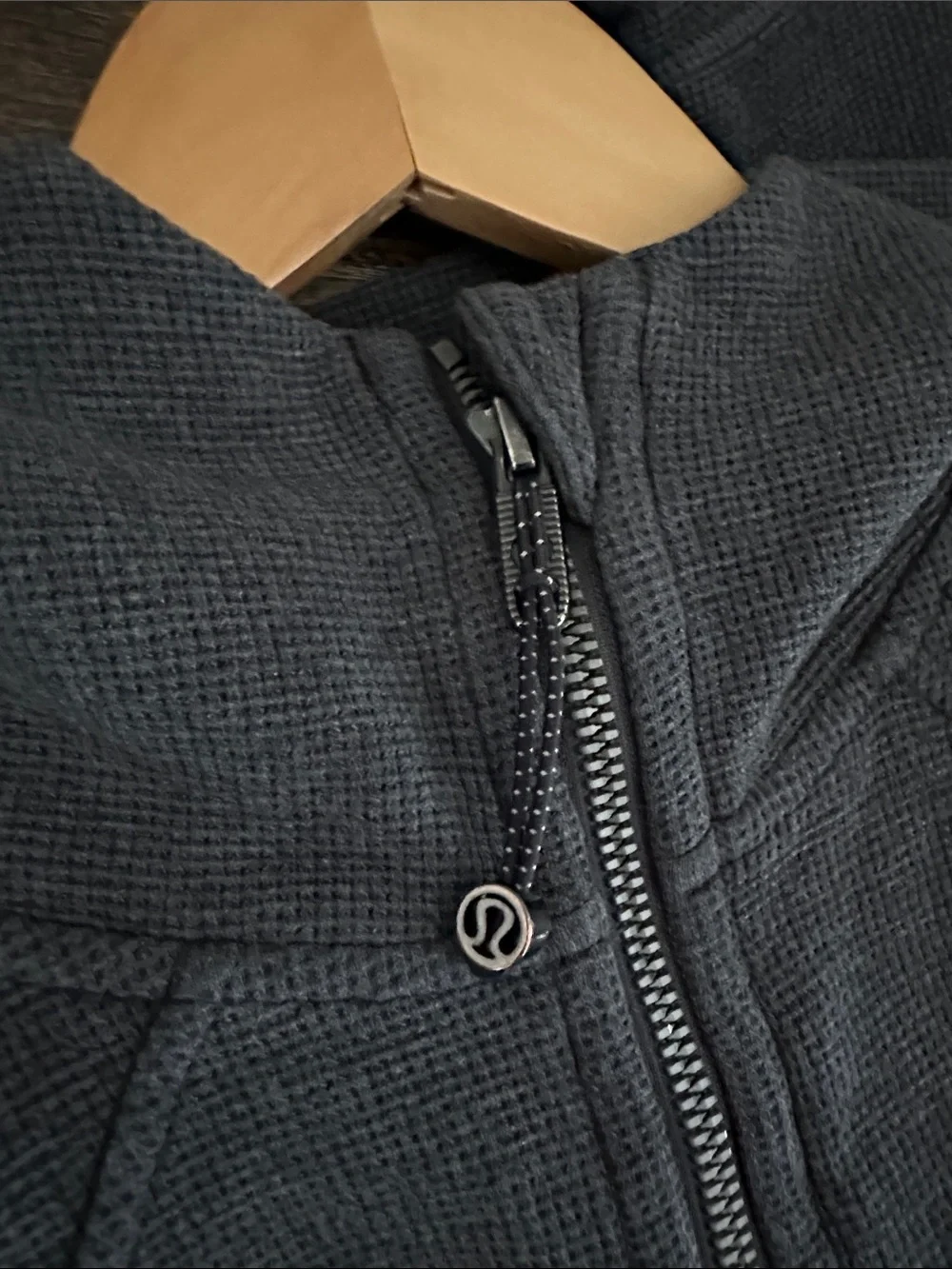 Lululemon Scuba Oversized Full Zip Waffle Hoodie